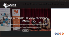 Desktop Screenshot of ampia.org